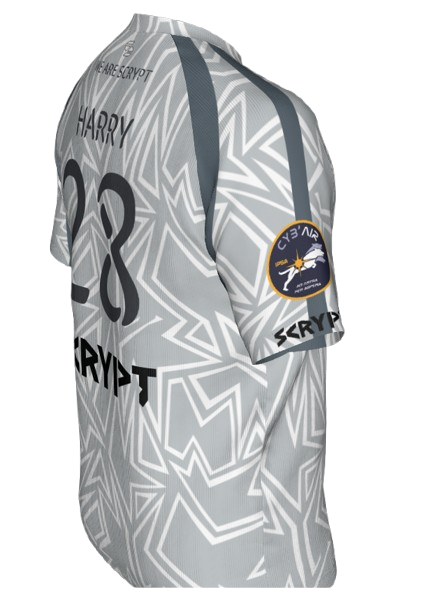 Maillot Scrypt Blanc - Vue 3