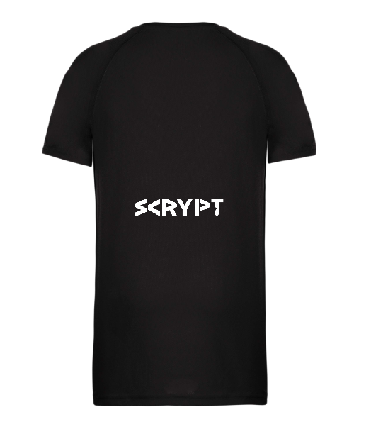 Tee-shirt Scrypt - Dos